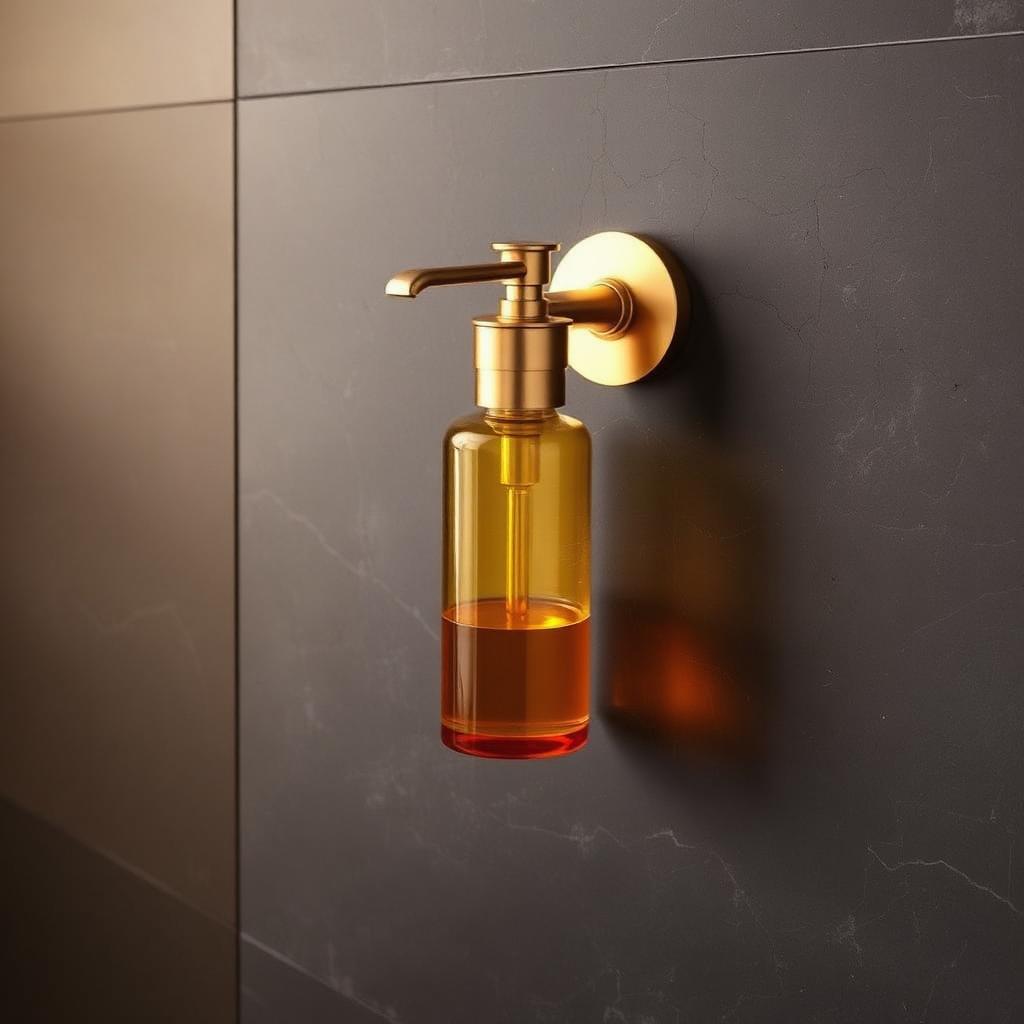 Brass Single Dispenser 400ml